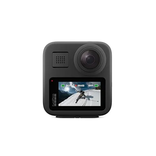 GoPro MAX – wasserdichte 360 ​​+ traditionelle Action-Kamera mit sphärischem 5,6K30 HD-Video, 16,6 MP, 360 Fotos, 1080p Live-Streaming-Stabilisierung