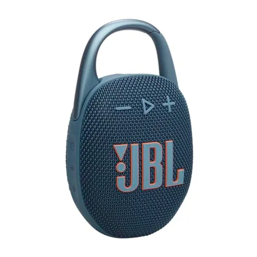 JBL Clip 5, Tragbare Bluetooth-Lautsprecher-Box, Blau