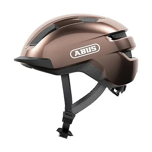 ABUS Fahrradhelm PURL-Y – geeignet für E-Bike und S-Pedelec – stylisher NTA-Schutzhelm für Erwachsene und Jugendliche – Braun, Größe S