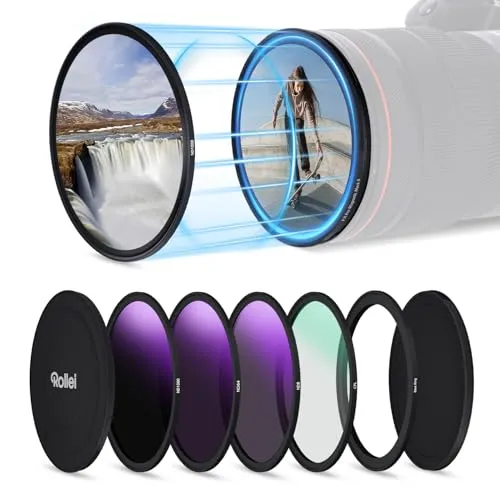 Rollei F:X Pro Magnetische ND Rundfilter Set 82mm mit ND8+ND64+ND1000+CPL